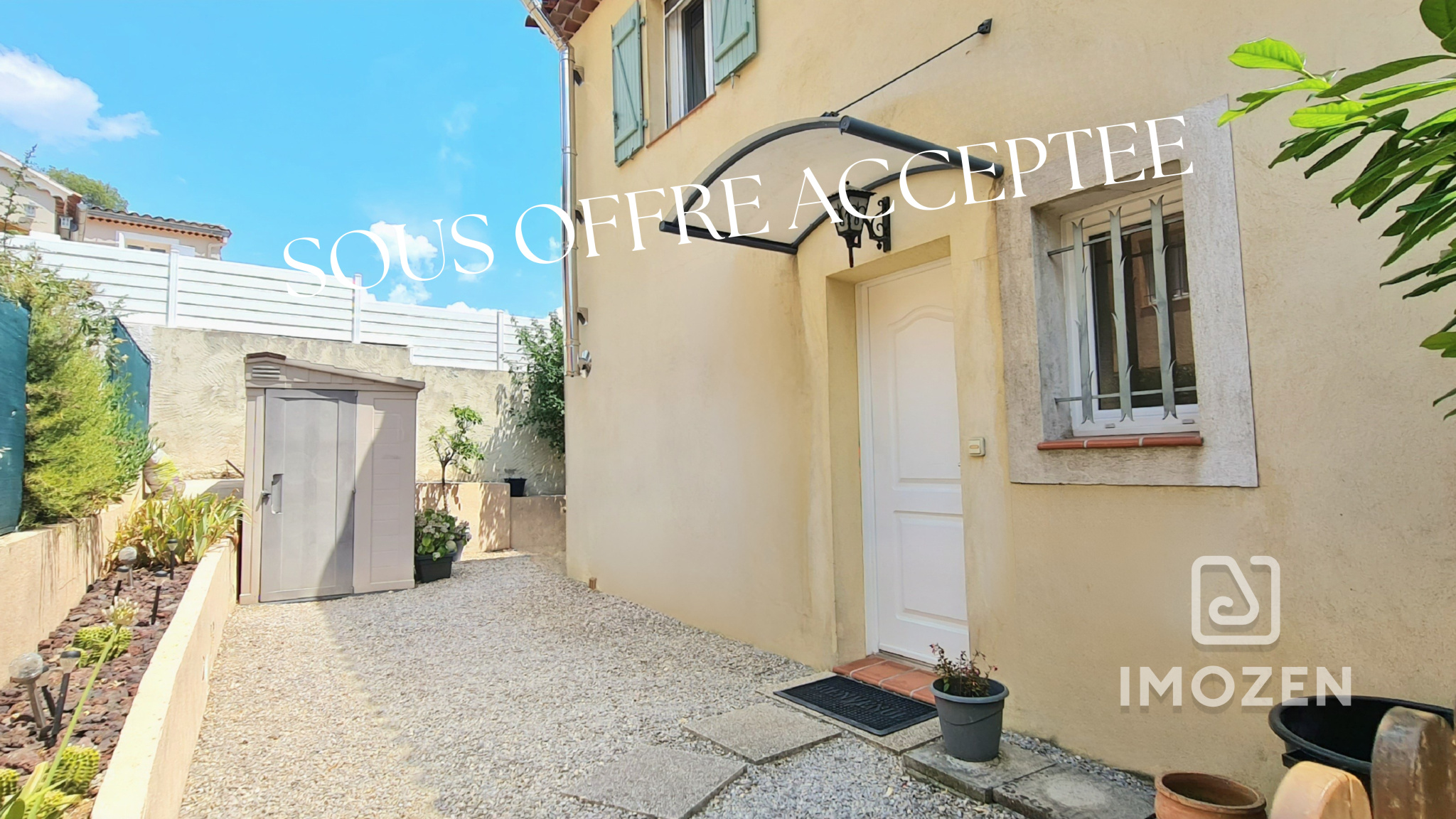 Maison T4 de 80m² avec 150m² de jardin total  exclusif