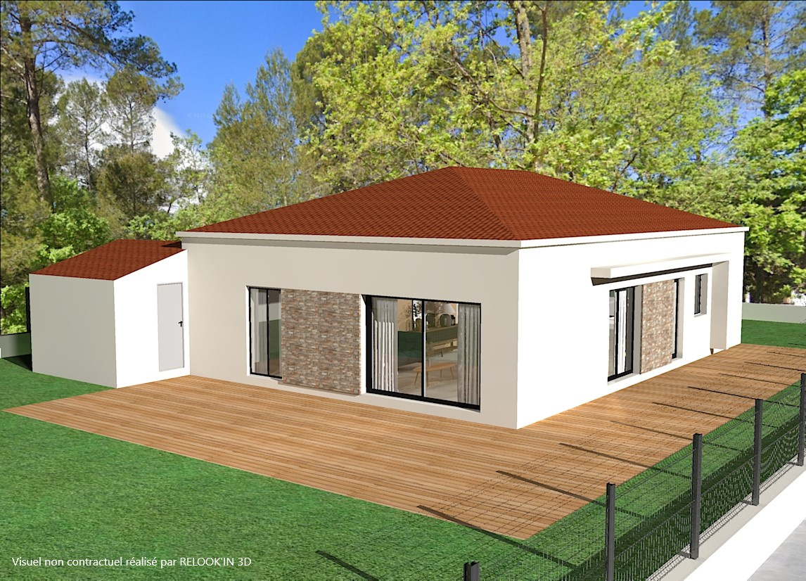 Terrain + projet villa 4 pièces 116 m²